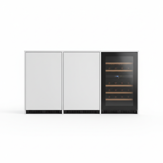 Bacchus 34-Bottle Seamless Integrated Wine Fridge