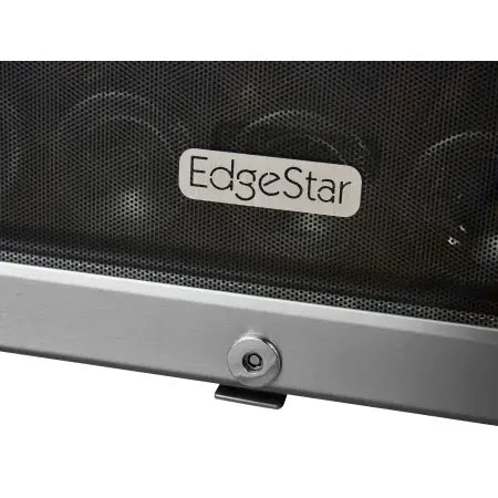 EdgeStar - 20 Inch Wide 44 Bottle Capacity Free Standing Wine Cooler with Reversible Door and LED Lighting