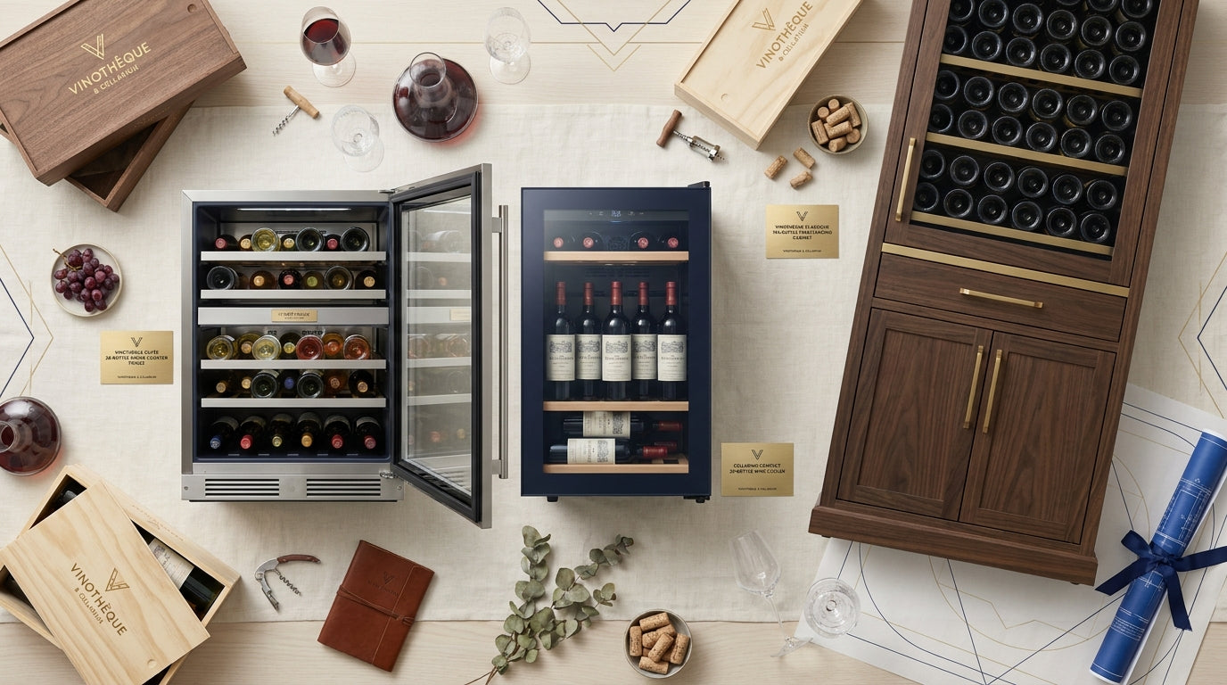 Vinothèque Cuvée 28-Bottle Under Counter Fridge