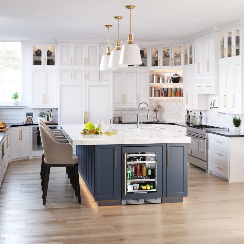 Landmark 24 Inch Wide Single Zone Wine and Beverage Cooler