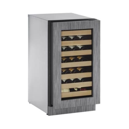 U-Line 18 Inch Wide 31 Bottle Capacity Undercounter Glass Door Wine Cooler 2000 Series